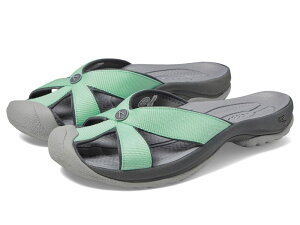 �L�[�� ���f�B�[�X �V���[�Y �T���_�� KEEN Bali TG Lichen/Steel Grey �O���[
