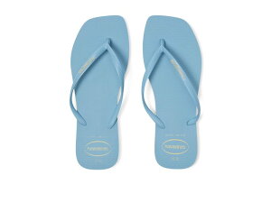 yz nCAiX fB[X T_ V[Y Slim Square Logo Pop Up Sandals Lavendar Blue