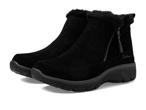 �X�P�b�`���[�Y ���f�B�[�X �V���[�Y �u�[�c�E���C���u�[�c SKECHERS Easy Going - Cool Zip Black �u���b�N