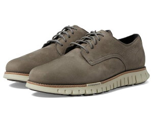 yz R[n[ Y IbNXtH[h V[Y Zerogrand Remastered Plain Toe Oxford Titanium Nubuck/Silver Birch