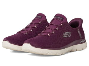 XPb`[Y fB[X V[Y Xj[J[ SKECHERS Arch Fit Summits Hands Free Slip-Ins Plum v