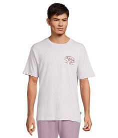 ビラボン メンズ トップス シャツ Billabong Walled Regular Short Sleeve Light Grey Heather グレー