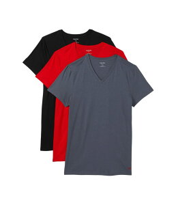 �J���o�� �N���C�� �A���_�[�E�F�A �����Y �g�b�v�X �V���c �R�b�g�� Calvin Klein Underwear Cotton Classics 3-pack Undershirt Turbulence/Adrenaline Rush/Black �u���b�N