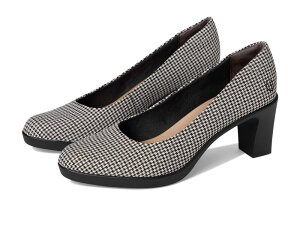 ���C�t�X�g���C�h ���f�B�[�X �V���[�Y �q�[�� LifeStride Elevate Pump Shoes Black/Bone Houndstooth �u���b�N
