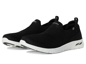 �X�P�b�`���[�Y ���f�B�[�X �V���[�Y �X���b�|���E���[�t�@�[ SKECHERS Arch Fit Refine 2.0 Cascade Black/White �z���C�g
