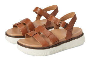 oCIjbN fB[X V[Y q[ T_ VIONIC Solana Slingback Sandals Tan Leather ^