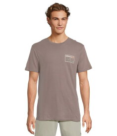 ビラボン メンズ トップス シャツ Billabong Range Adiv Short Sleeve Grey Violet グレー