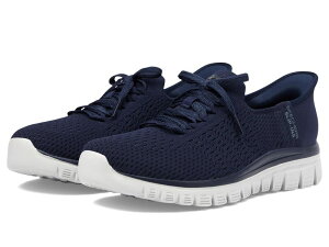 XPb`[Y fB[X V[Y Xj[J[ SKECHERS Graceful - First Blush Hands Free Slip-Ins Navy lCr[