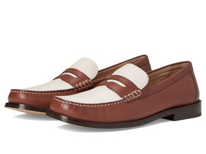 �R�[���n�[�� ���f�B�[�X �V���[�Y �X���b�|���E���[�t�@�[ Cole Haan Lana Lux Penny Loafers Remastered Dark Cuoio Box Leather/Ivory Leather �A�C�{���[