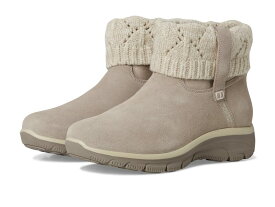 スケッチャーズ レディース シューズ ブーツ・レインブーツ スエード SKECHERS Easy Going - Cozy Weather 2 Suede Hands Free Slip-ins Taupe トープ