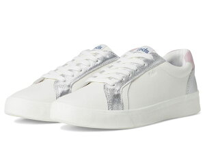 �P�b�Y ���f�B�[�X �V���[�Y �X�j�[�J�[ ���[�X Keds Pursuit Lace-Up Snow White/Silver/Mauve Leather �z���C�g