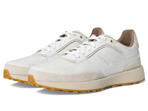 �R�[���n�[�� �����Y �V���[�Y �X�j�[�J�[ �_�E�� Cole Haan Grand Crosscourt Downtown Sneakers Optic White/Silver Lining/Ivory �z���C�g