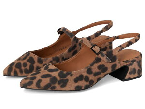 �P�l�X�R�[�� ���f�B�[�X �V���[�Y �q�[�� Gentle Souls by Kenneth Cole Gladys Leopard Suede �A�j�}��
