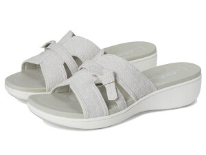 N[NX fB[X V[Y q[ Clarks Breeze Rae Mia Off White Interest Synthetic ItzCg