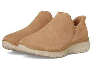 XPb`[Y fB[X V[Y Xb|E[t@[ XG[h SKECHERS Easy Going - Modern Hour Suede Hands Free Slip-Ins Tan ^
