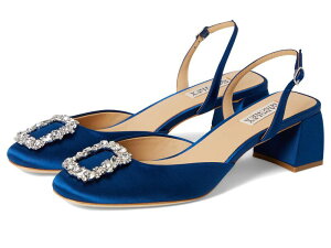 �o�b�W�F���[�~�V���J ���f�B�[�X �V���[�Y �q�[�� Badgley Mischka Vivia Regal Blue �u���[