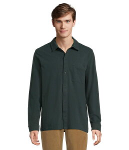 BX Y gbvX Vc {^_E XG[h _E W[W[ Vince Sueded Jersey Long Sleeve Button Down Country Racer