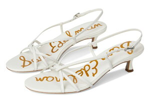 �T���G�f���}�� ���f�B�[�X �V���[�Y �q�[�� Sam Edelman Cressa Bright White �z���C�g