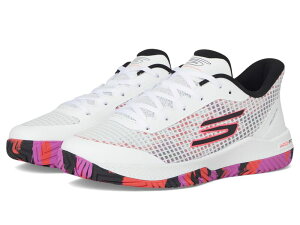 �X�P�b�`���[�Y �����Y �V���[�Y �X�j�[�J�[ SKECHERS Pickleball Viper Court Pro Sneaker White/Pink �z���C�g