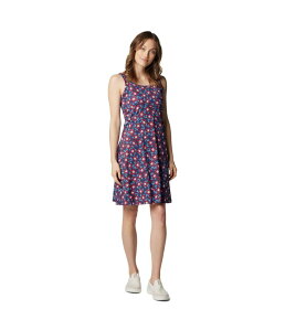 �R�����r�A ���f�B�[�X �g�b�v�X �����s�[�X Columbia Freezer III Dress Nocturnal Hibiscustripe