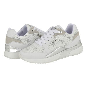 QX fB[X V[Y Xj[J[ GUESS Moxea White Logo zCg