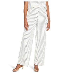 �j�b�N�v���X�]�[�C ���f�B�[�X �{�g���X �J�W���A���p���c �j�b�g NIC+ZOE 30 Destination Stripe Wide-leg Knit Pants White Multi �z���C�g
