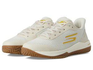�X�P�b�`���[�Y ���f�B�[�X �V���[�Y �X�j�[�J�[ SKECHERS Go Train Arch Fit Viper Court Pro - Pickleball Off White �I�t�z���C�g