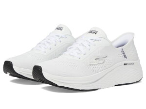 �X�P�b�`���[�Y ���f�B�[�X �V���[�Y �X�j�[�J�[ SKECHERS Max Cushioning Elite 2.0 Vanishands Free Slip-Ins White/Black �z���C�g