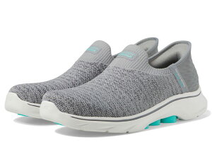 �X�P�b�`���[�Y ���f�B�[�X �V���[�Y �X�j�[�J�[ SKECHERS Performance Go Walk 7 Springtime Hands Free Slip-Ins Gray �O���[