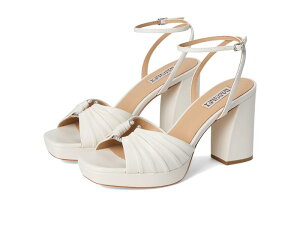 �o�b�W�F���[�~�V���J ���f�B�[�X �V���[�Y �q�[�� Badgley Mischka Veda Soft White �z���C�g