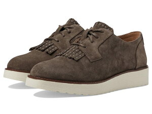 �W�����X�g���A���h�}�[�t�B�[ ���f�B�[�X �V���[�Y �T���_�� �I�b�N�X�t�H�[�h Johnston & Murphy Mitzi Kiltie Oxfordark Gray Suede �O���[