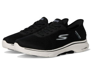 �X�P�b�`���[�Y �����Y �V���[�Y �X�j�[�J�[ SKECHERS Performance Go Walk 7 - Free Hand 2 Hands Free Slip-Ins Black/White �z���C�g