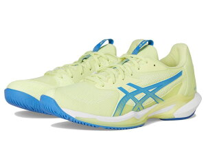 AVbNX fB[X V[Y Xj[J[ ASICS Women'solution Speed FF 3 Tennishoe Huddle Yellow/Blue Coast u[