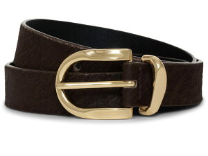�T���N�`���A���[ ���f�B�[�X �A�N�Z�T���[ �x���g Sanctuary All Day Calf Hair Belt Choco Brown �u���E��
