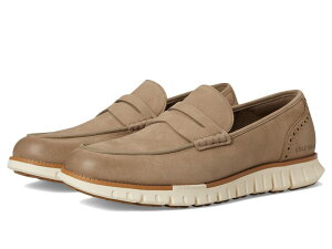 R[n[ Y V[Y Xb|E[t@[ Cole Haan Zerogrand Remastered Penny Loafer Dark Latte Nubuck/Natural Tan/Ivory AC{[