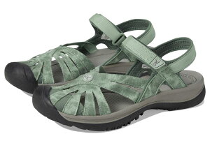 L[ fB[X V[Y T_ KEEN Rose Sandal Granite Green/Drizzle O[