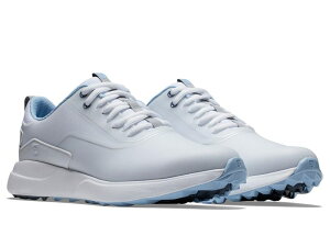 tbgWC fB[X V[Y Xj[J[ FootJoy FJ Perfoma Golf Shoes - Previouseason White/Light Blue zCg