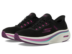 XPb`[Y fB[X V[Y Xj[J[ SKECHERS Go Run Elevate 2.0 Banyan Hands Free Slip-Ins Black/Pink ubN