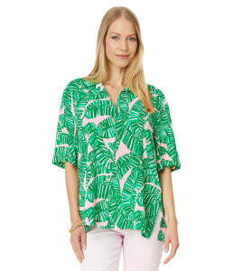 �����[�s�����b�c�@�[ ���f�B�[�X �g�b�v�X �V���c Lilly Pulitzer Franki Shirt Coverup Conch Shell Pink Lets Go Bananas �s���N