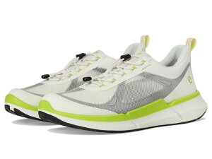 GR[ Y V[Y Xj[J[ ECCO Sport Biom 2.2 Breathru Cross Trainer White/Lime Green zCg