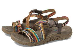 XPb`[Y fB[X V[Y T_ SKECHERS Reggae Sew Me Taupe Multi g[v
