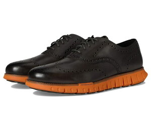 R[n[ Y V[Y IbNXtH[h EBO`bv Cole Haan Zerogrand Remastered Wingtip Oxfords Raven/Dark Natural/Marmalade