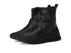 �G�R�[ ���f�B�[�X �V���[�Y �u�[�c�E���C���u�[�c ECCO Gruuv Pull On Mid Fashion Boot Black/Black �u���b�N