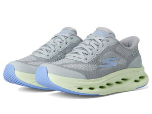 �X�P�b�`���[�Y ���f�B�[�X �V���[�Y �X�j�[�J�[ SKECHERS Max Cushioninglide Step Hartford Hands Free Slip-Ins Gray/Lime �O���[