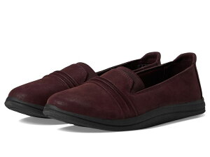 N[NX fB[X V[Y T_ Clarks Breeze Sol Burgundy Synthetic o[KfB