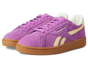 ���[�{�b�N ���f�B�[�X �V���[�Y �X�j�[�J�[ Reebok Lifestyle Club C Grounds UK Purple Rave/Bleached Yellow/Chalk �`���[�N