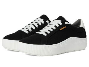 hN^[EV[ fB[X V[Y Xj[J[ [X jbg Dr. Scholl's Time Off Knit Lace Up Sneaker Black Fabric ubN