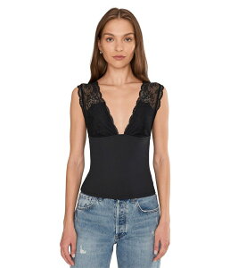 �t���[�s�[�v�� ���f�B�[�X �g�b�v�X �V���c Free People Power Play Cami Black �u���b�N