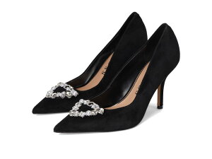�Q�X ���f�B�[�X �V���[�Y �q�[�� GUESS Prinsen Black Suede �u���b�N