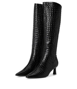 �i�`�����C�U�[ ���f�B�[�X �V���[�Y �u�[�c�E���C���u�[�c Naturalizer Deesha - Narrow Calf Black Leather �u���b�N